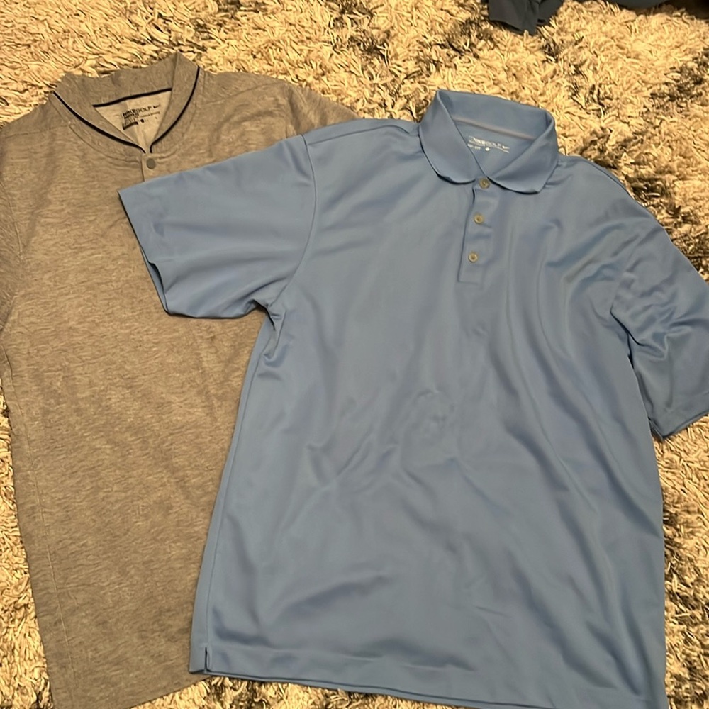 Bundle of two golf shirts